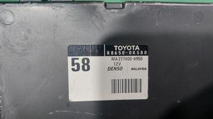 Блок управления климат-контролем F2 TOYOTA Fortuner 88650-0K580