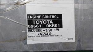 Блок управления двигателем 89661-0KR01 G7 TOYOTA Hilux 89661-0KR01