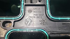 Коллектор впускной JEEP 3.6L JEEP Wrangler 05281800AA