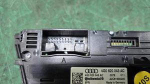 Блок управления климат-контролем AUDI A6 C7 AUDI A6 4G0820043AC