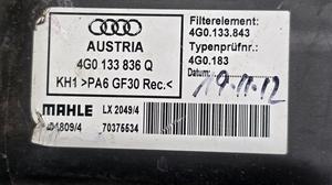 Корпус воздушного фильтра AUDI A6 C7 AUDI A6 4G0133836Q