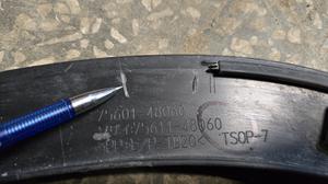 Расширитель арки крыла передний правый R LEXUS RX300 LEXUS RX300 75601-48060
