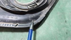 Оправа противотуманной фары L G8 TOYOTA Hilux 52128-0K170