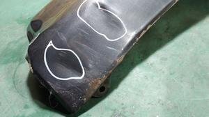 Накладка заднего бампера правая R G8 TOYOTA Hilux 52151-0K060