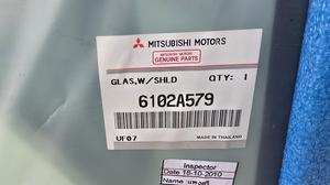 Стекло кабины переднее (лобовое) L200/4 MITSUBISHI L200 6102A579