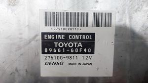 Блок управления двигателем 1GR-FE TLC Prado 120 TOYOTA Land Cruiser Prado 120 89661-60F40
