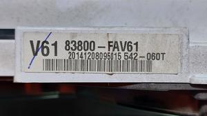 Щиток приборов МКПП G7 TOYOTA Hilux 83800-FAV61