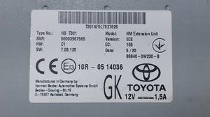 Блок управления навигацией LEXUS RX300 LEXUS RX300 86840-0W230