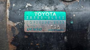 Стартер G7 TOYOTA Hilux 28100-0L052
