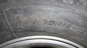 Комплект колёс 255/70 R15 G7 TOYOTA Hilux None