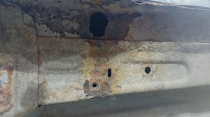 Боковая часть кабины порог стойка левая L G7 TOYOTA Hilux None