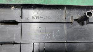 Накладка порога внутренняя задняя правая R G8 TOYOTA Hilux 67917-0K150-C0