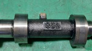 Распредвал выпускной 2GD-FTV G8 TOYOTA Hilux 13502-0E010