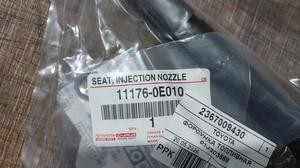 Форсунка топливная 2GD-FTV G8 TOYOTA Hilux 23670-0E020