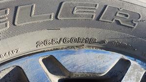 Колесо запасное 265/60 R18 G8 TOYOTA Hilux None