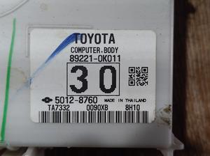 Блок комфорта G8 TOYOTA Hilux 89221-0K011