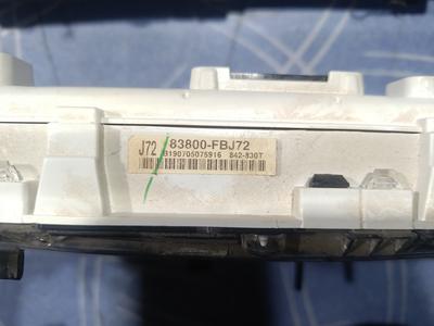 Щиток приборов МКПП G8 TOYOTA Hilux 83800-FBJ72