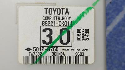 Блок комфорта G8 TOYOTA Hilux 89221-0K011