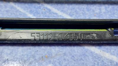 Решётка переднего бампера нижняя правая G8 TOYOTA Hilux 53112-0K350
